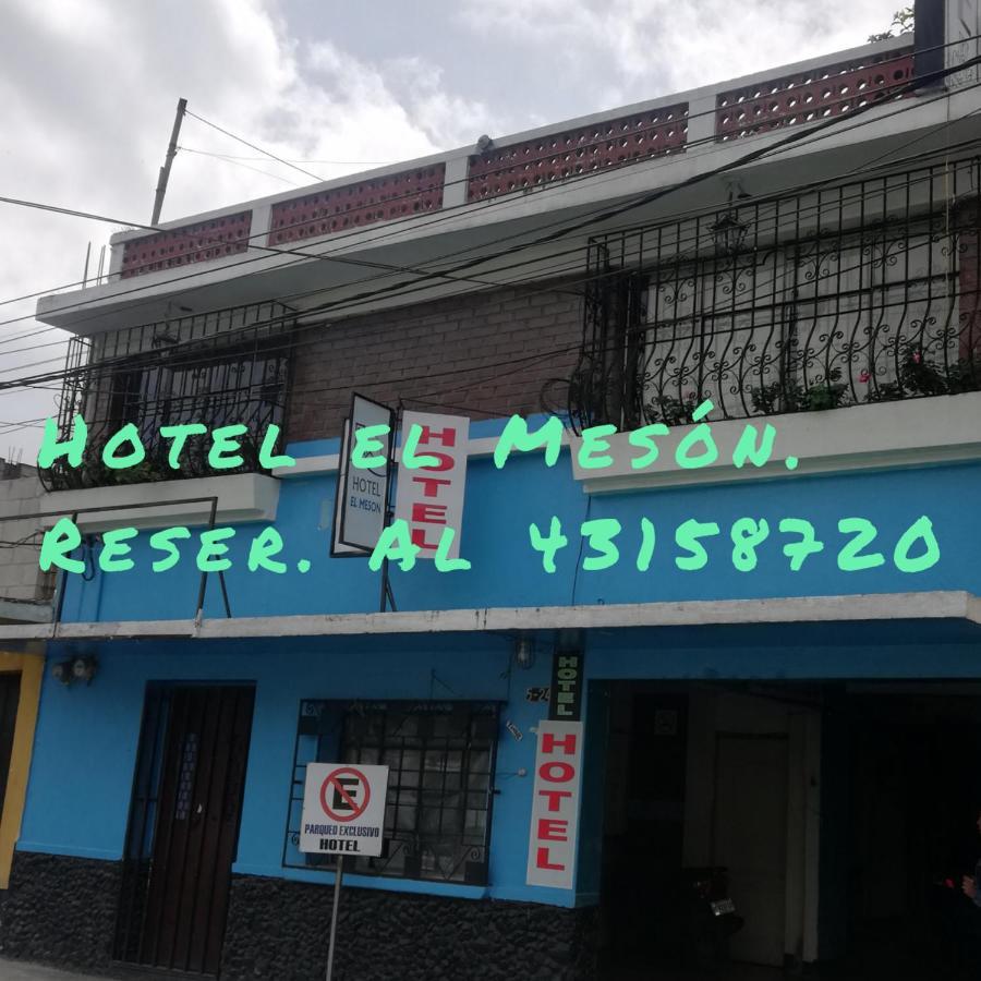 Hotel El Meson Guatemala Esterno foto